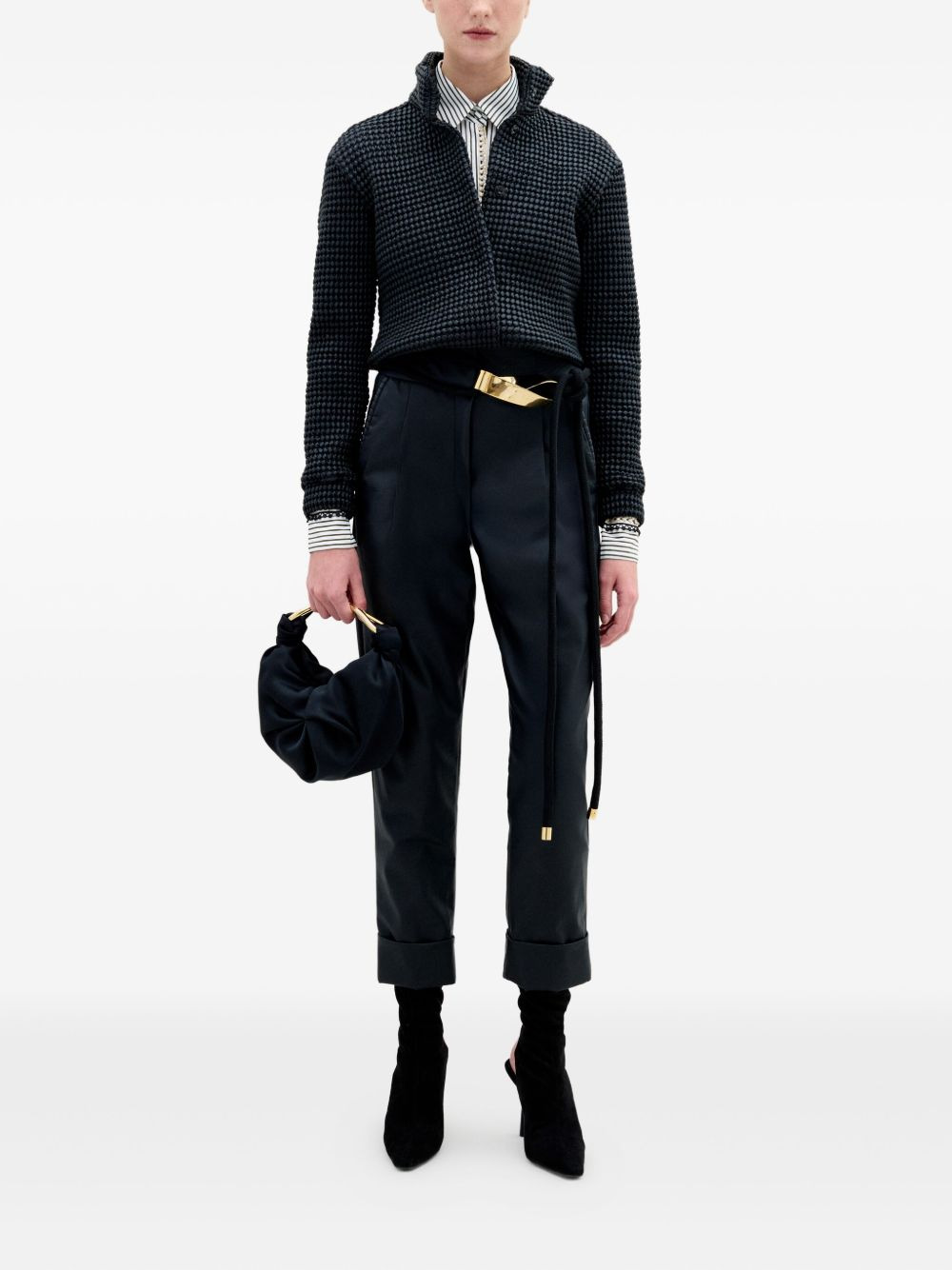 Moad cuffed-hem trousers - 2