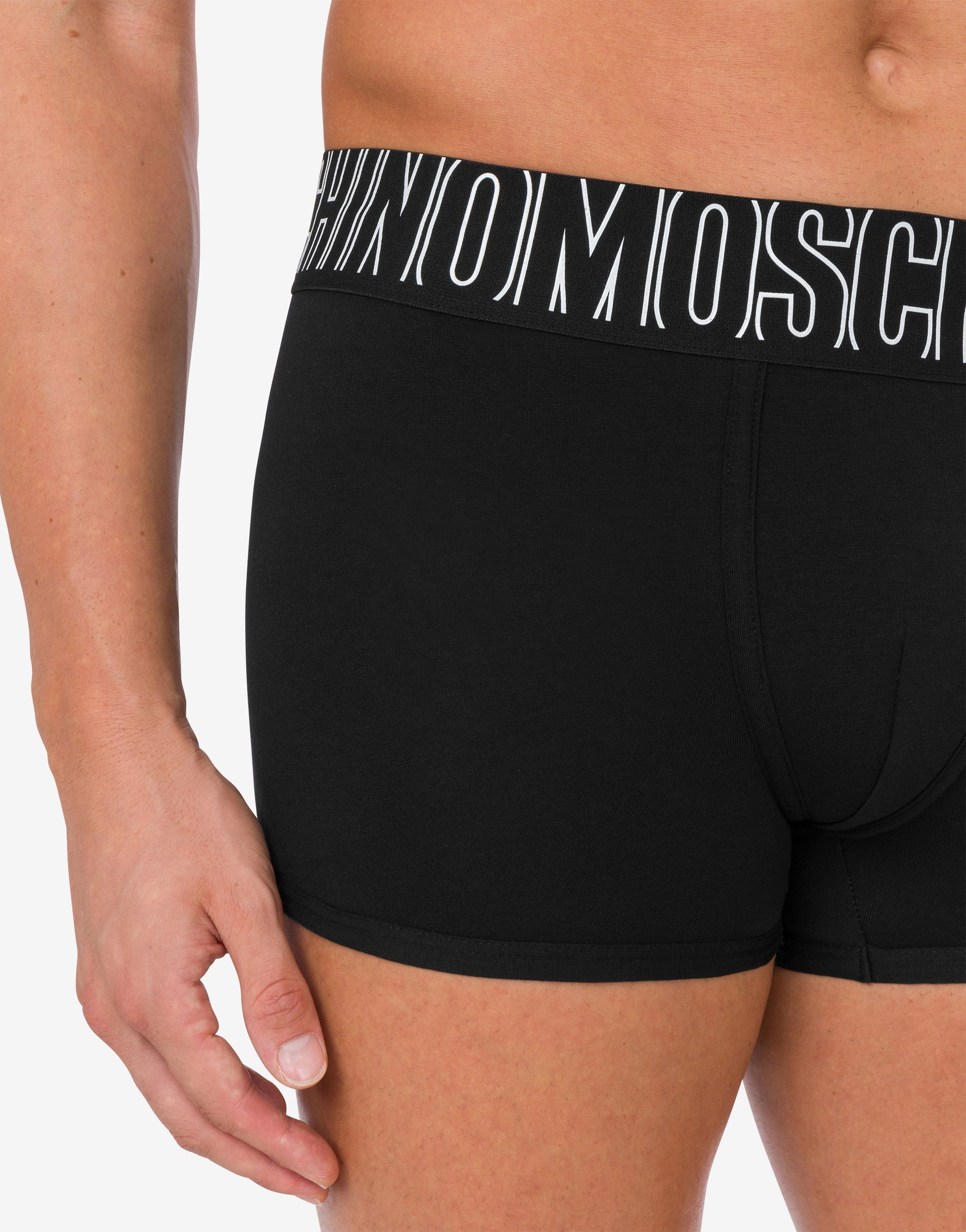 BOXER IN STRETCH JERSEY RUBBER - 3