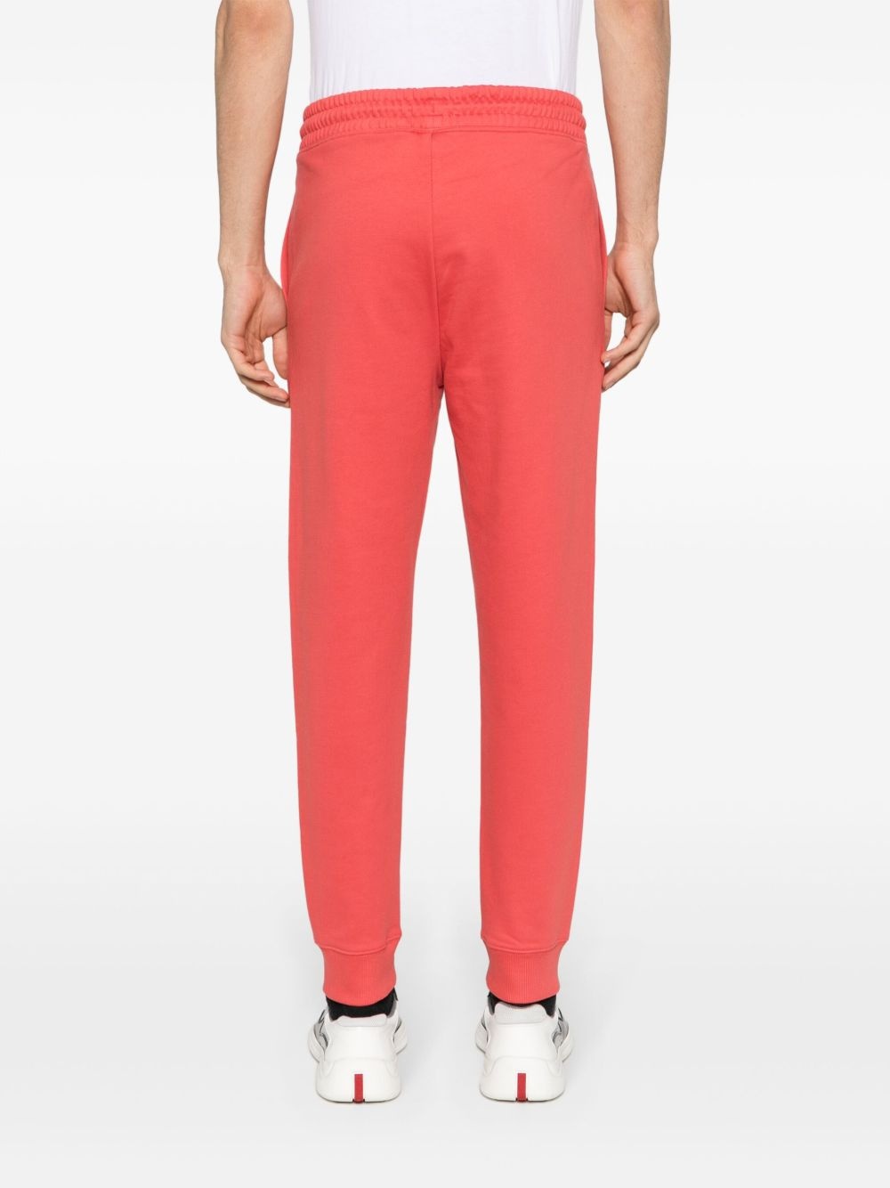 logo-embroidered track pants - 4