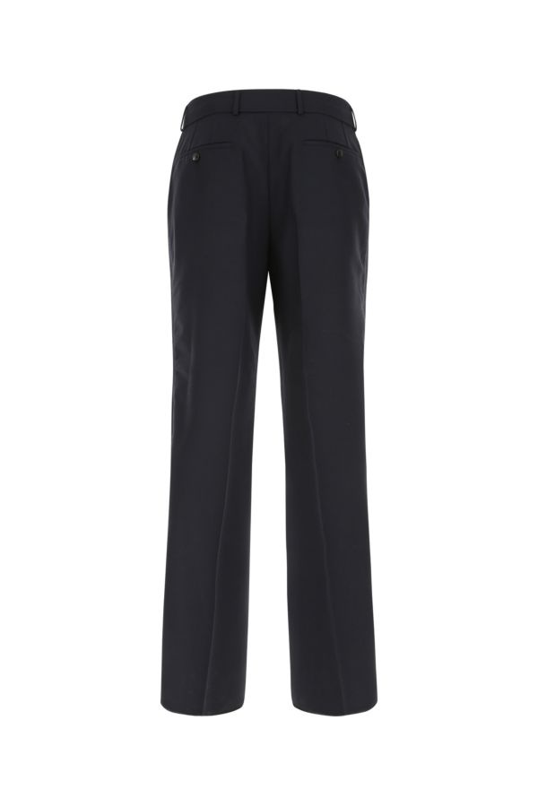 Midnight blue belted trousers - 5