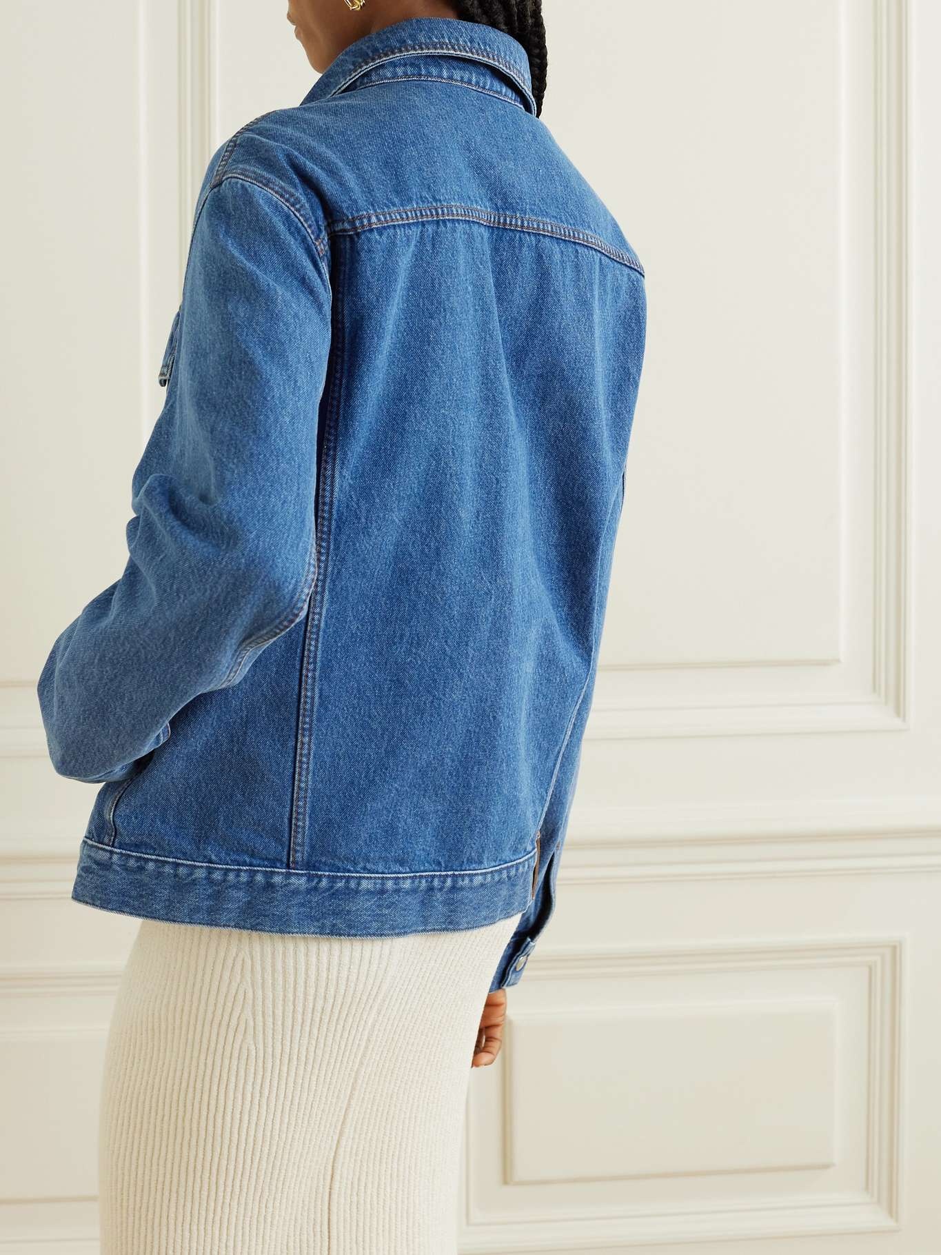 Organic denim jacket - 4