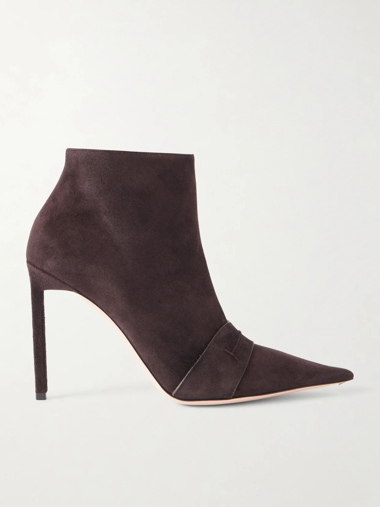 Suede Ankle Boots - 1