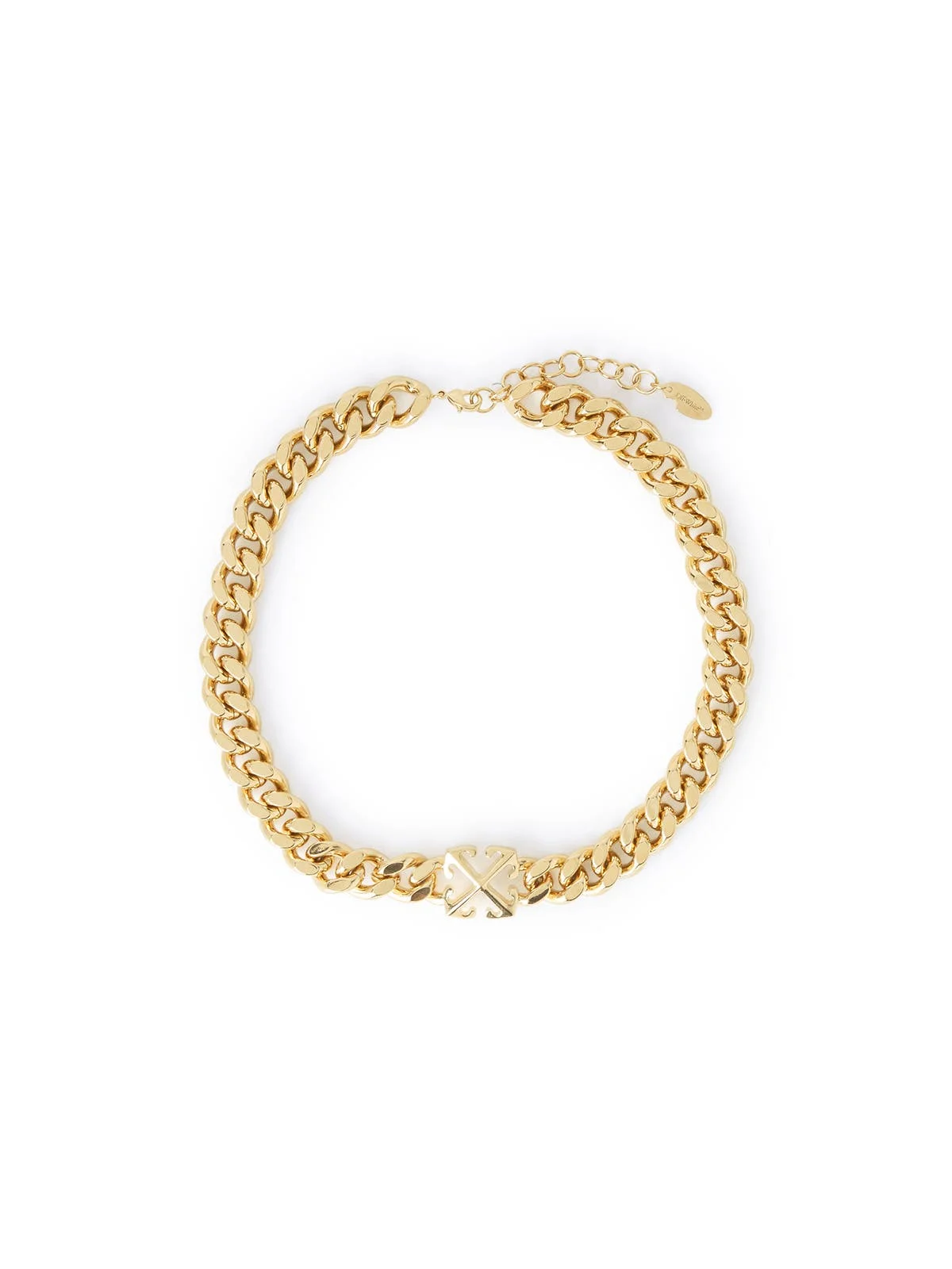 OFF WHITE Women's Round Arrow Necklace in Silver at Nordstrom - 1