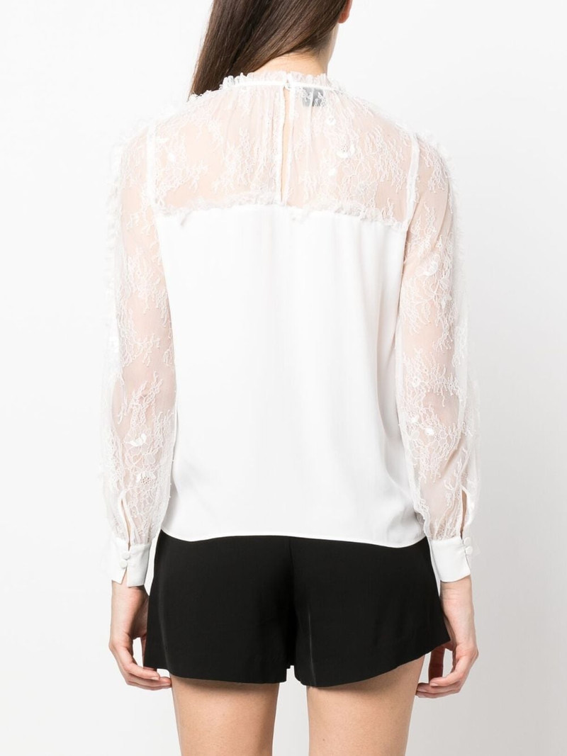 chantilly-lace long-sleeved blouse 4