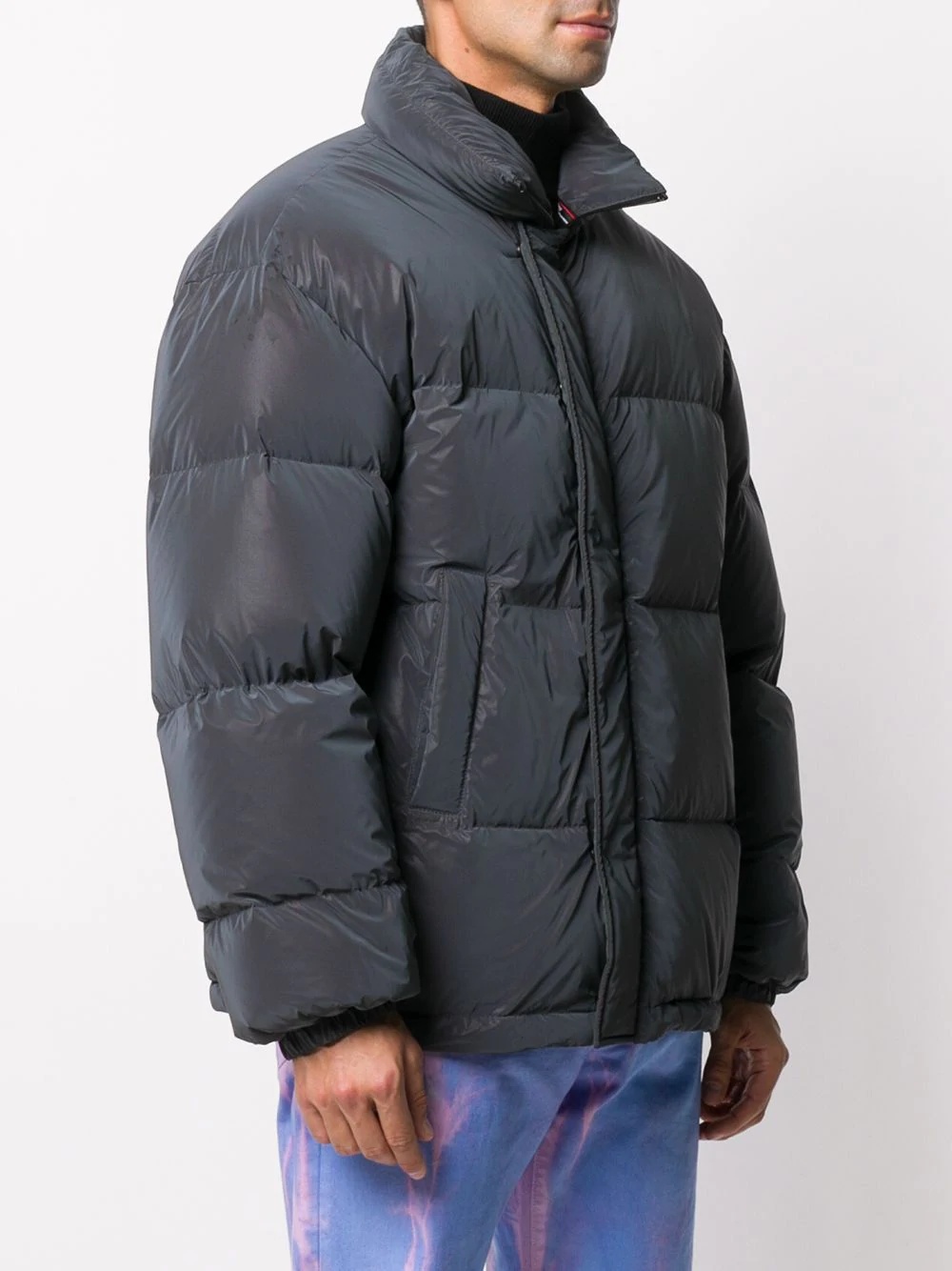 stand-up collar puffer jacket - 3