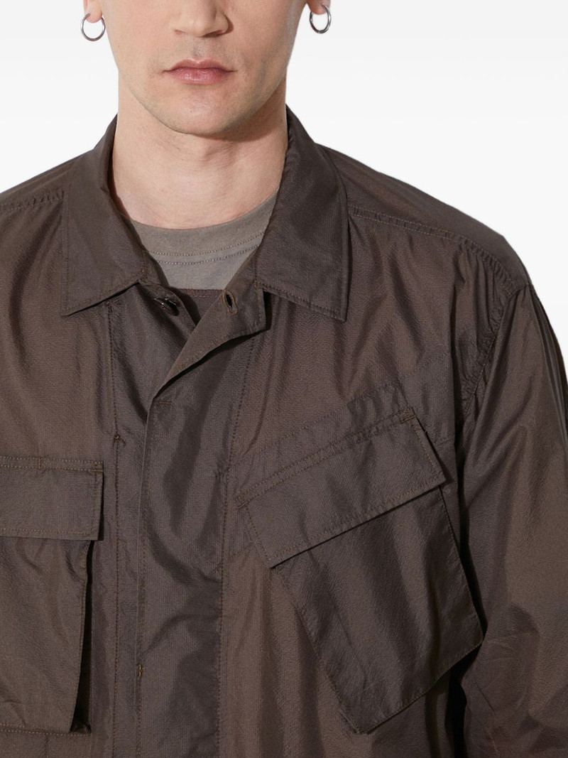 multi-pocket button-down jacket 4