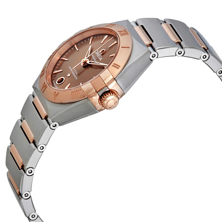 Omega Constellation Automatic Chronometer Brown Dial Ladies Watch 131.20.29.20.13.001 - 2