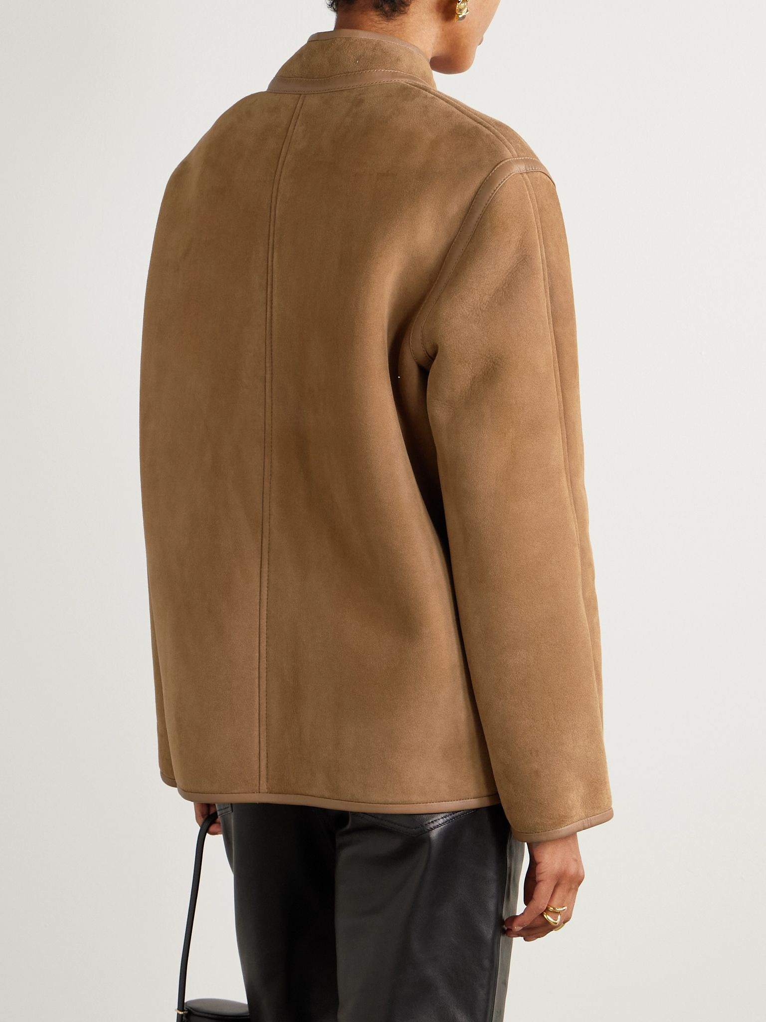Tatoosh shearling jacket Camel - 4