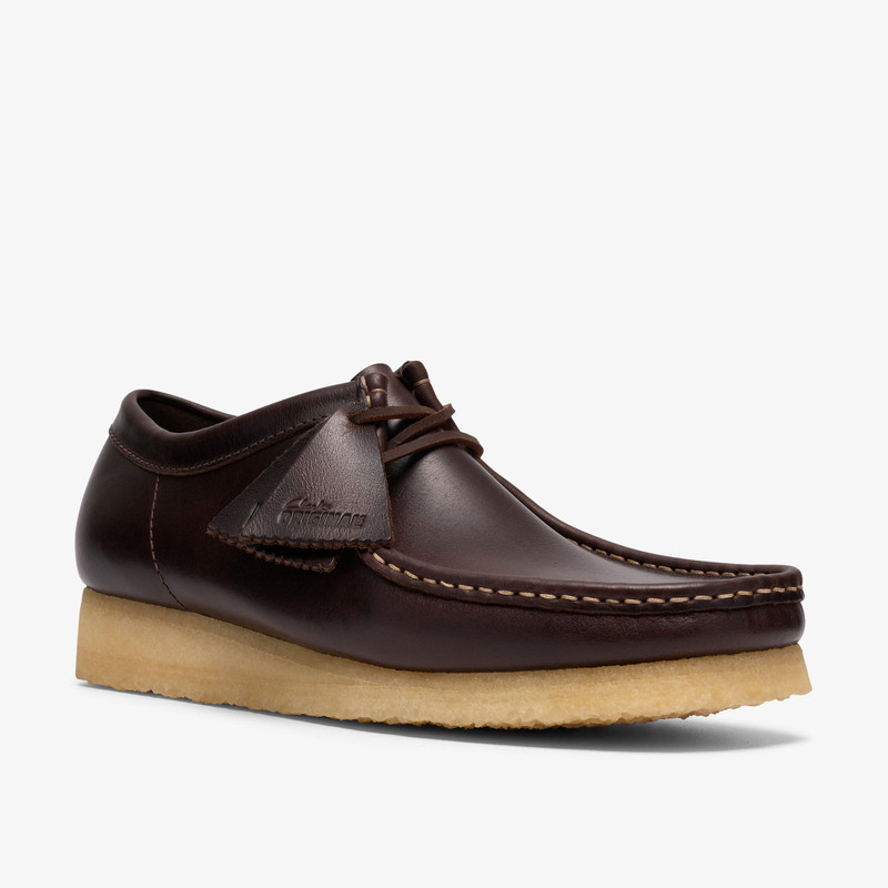 Wallabee Dark Brown Leather 7