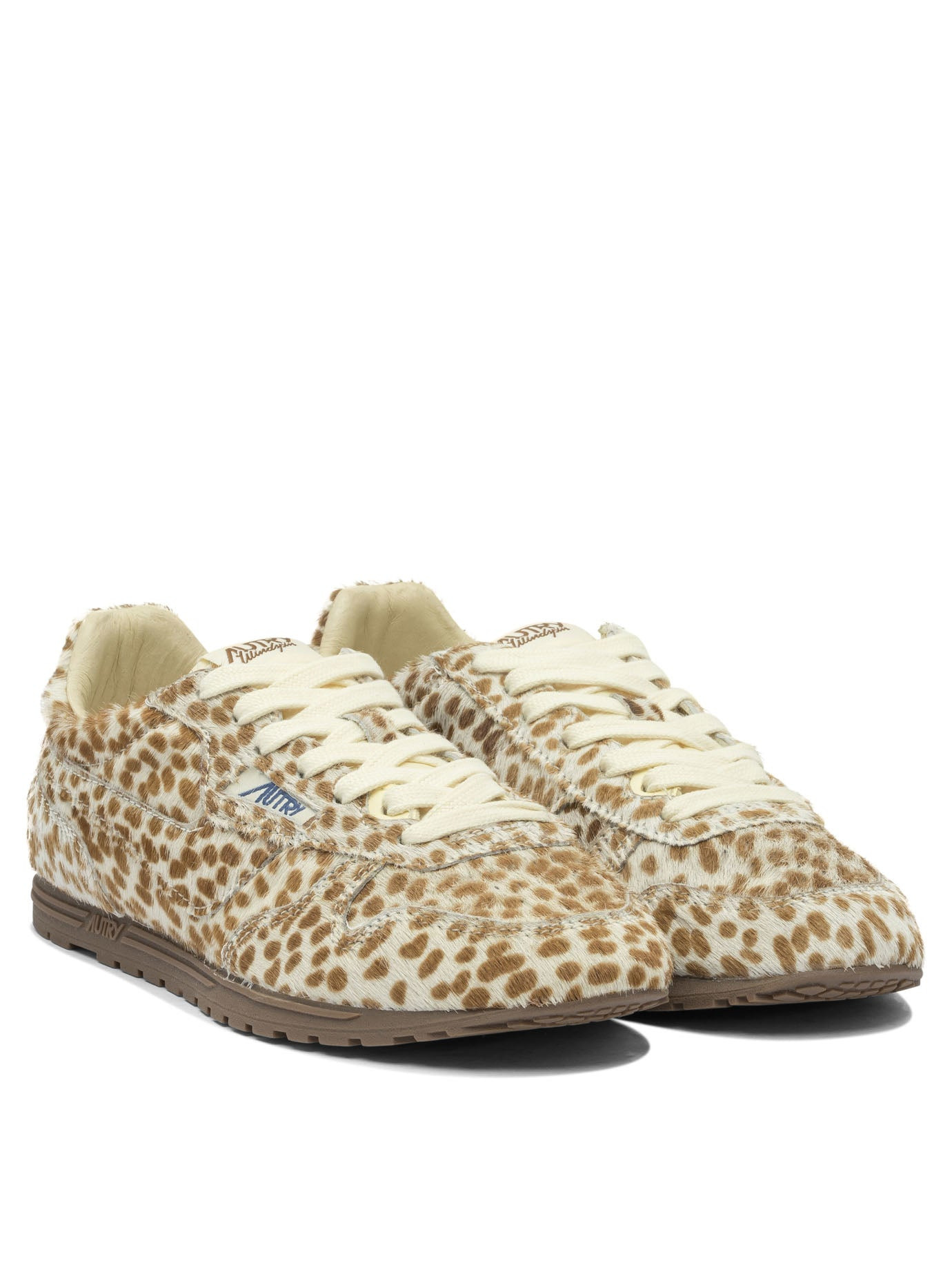 Autry Windspin Low Wom Pony/nylon Anim/ivory - 2