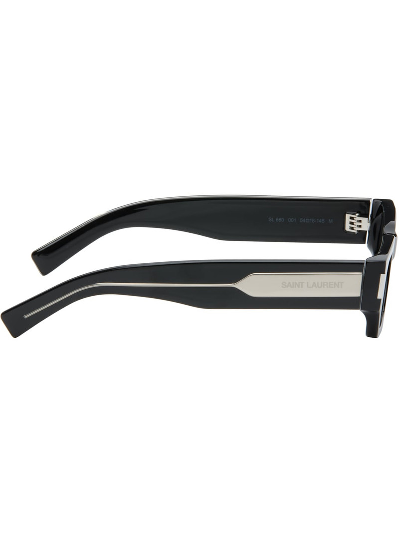 SAINT LAURENT Black SL 660 Sunglasses outlook
