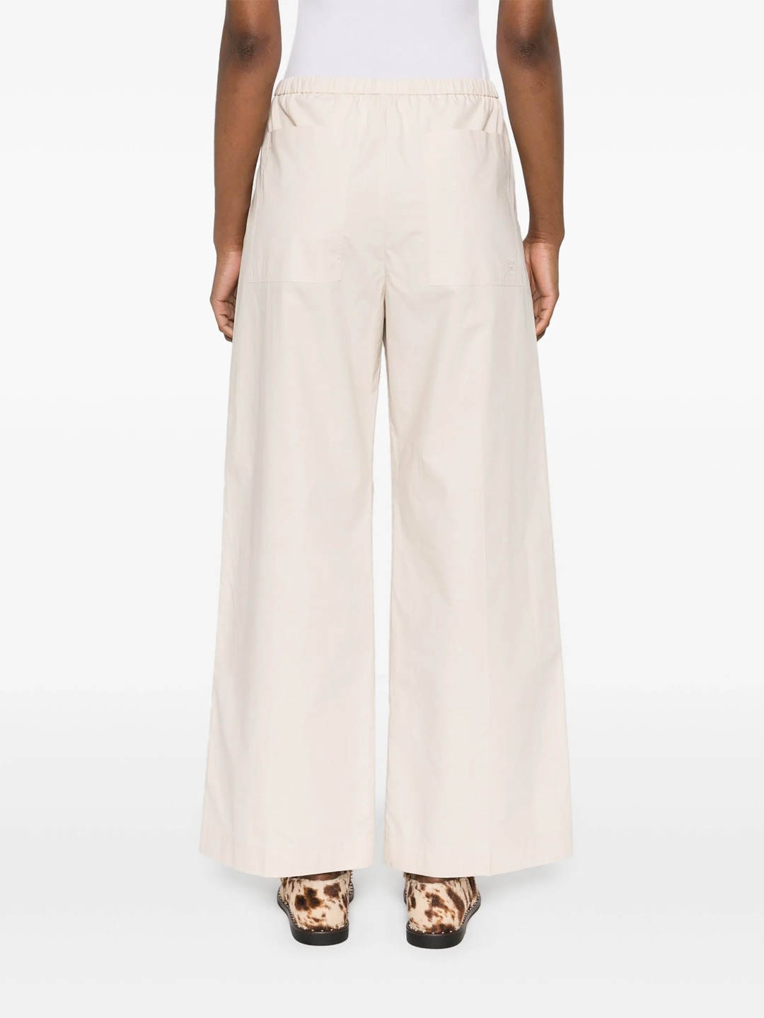 Cotton Drawstring Trousers - 4