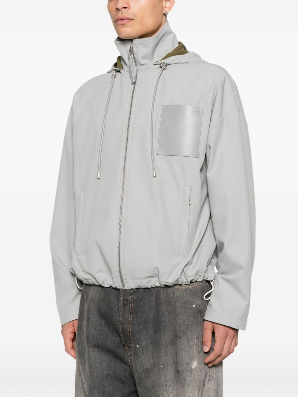 Cotton hooded jacket - 5