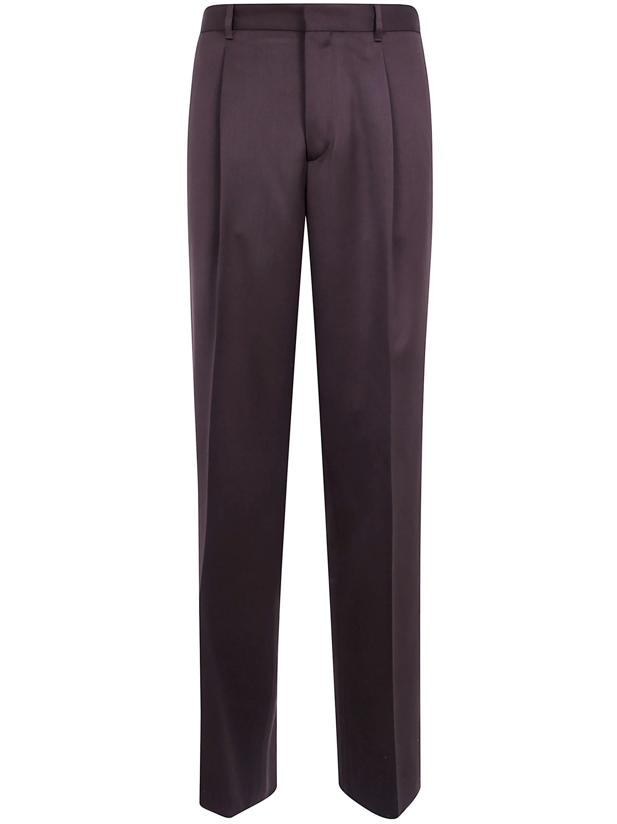 Pants Regular Fit Knit "Acmigio. Acif67442 460 Brown" - 1
