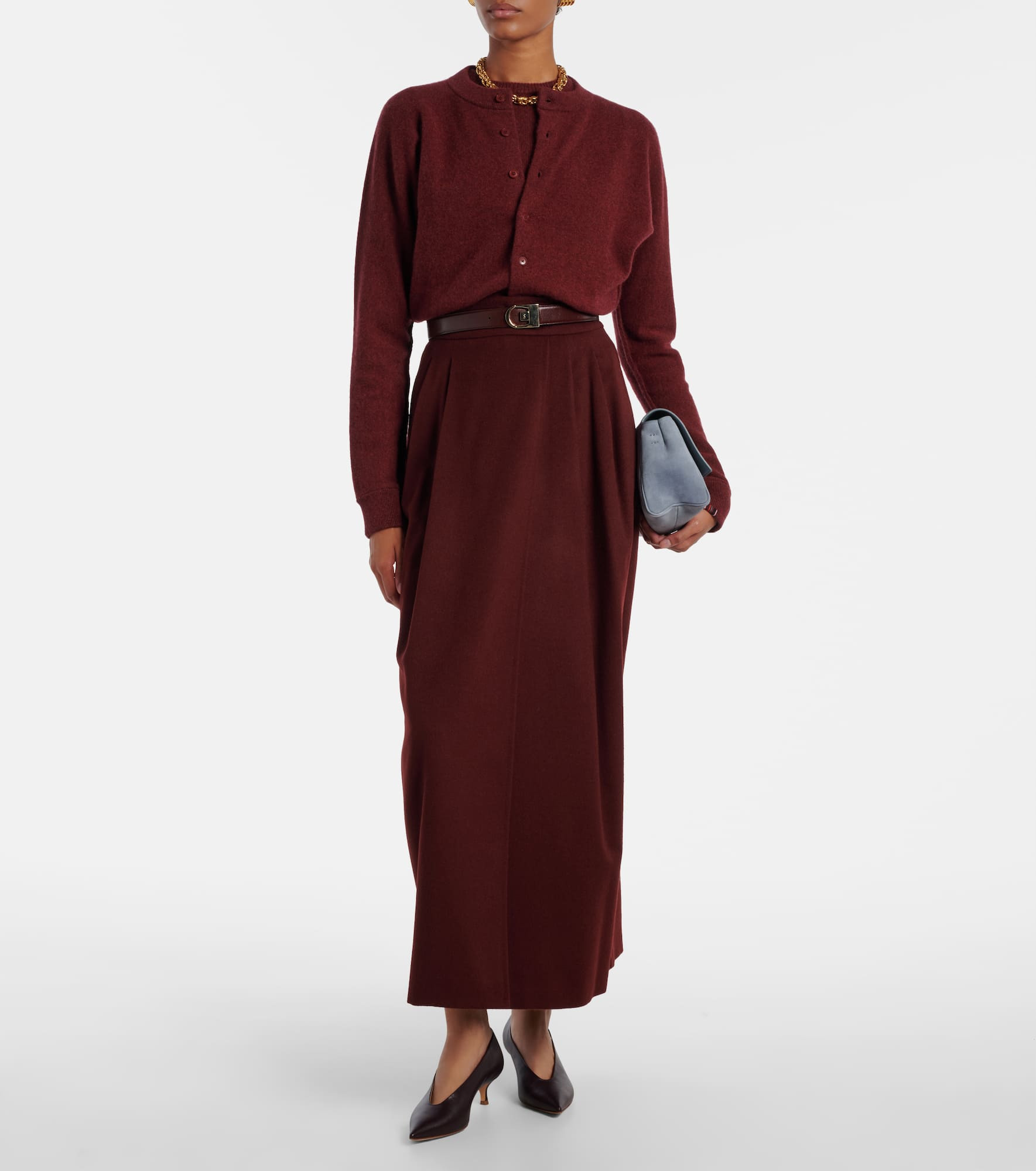 Blouson cashmere-blend cardigan - 2