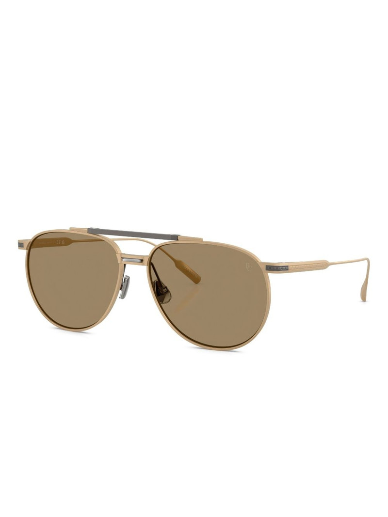 Brunello Cucinelli pilot-frame sunglasses outlook