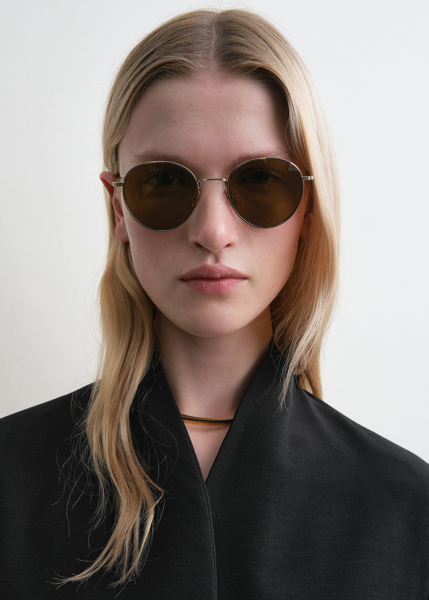 The Rounds sunglasses gold - 2
