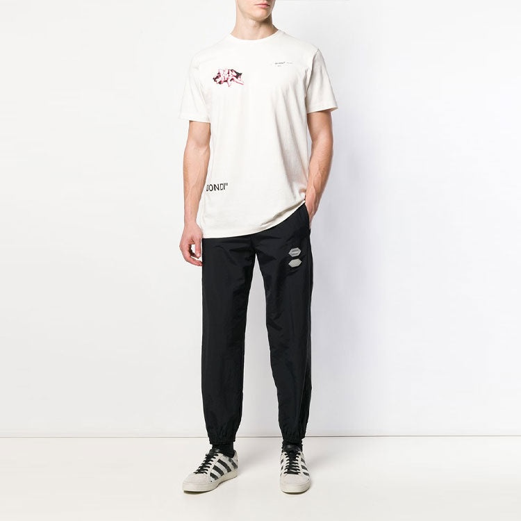 Off-White Short Sleeve Mens Logo Normal Fit OMAA027R191850050288 - 3