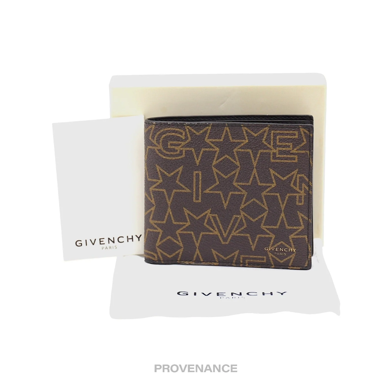 Givenchy 8CC Bifold Wallet - Monogram Stars - 1