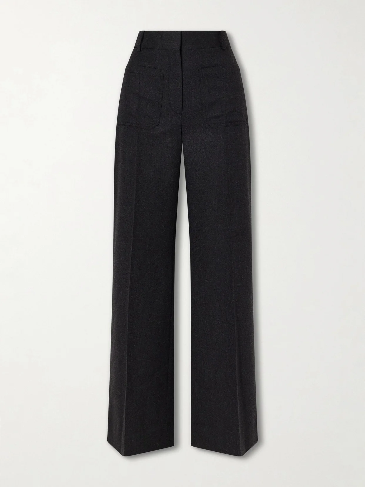 Alina Wide-leg Wool Pants - 1
