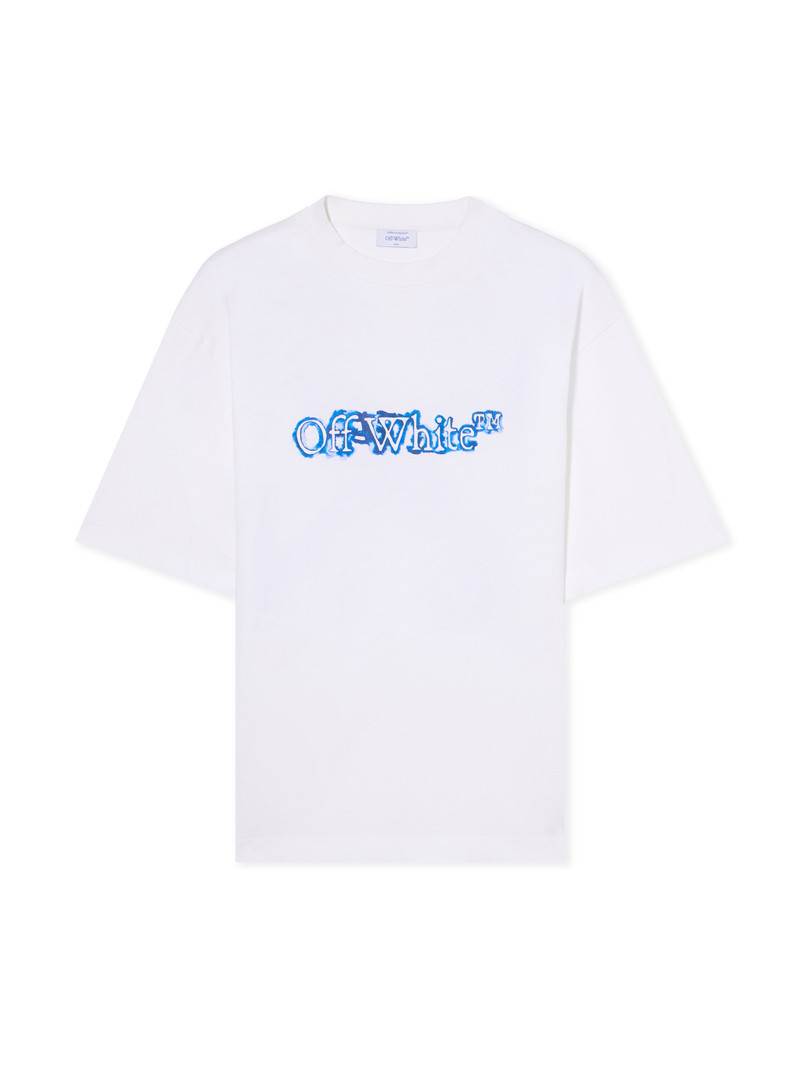 Off-White Cloudy Arrow Skate Logo T-Shirt outlook