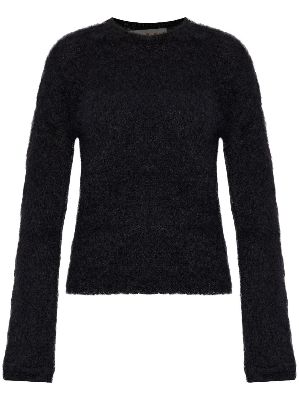 brushed-effect jumper - 1