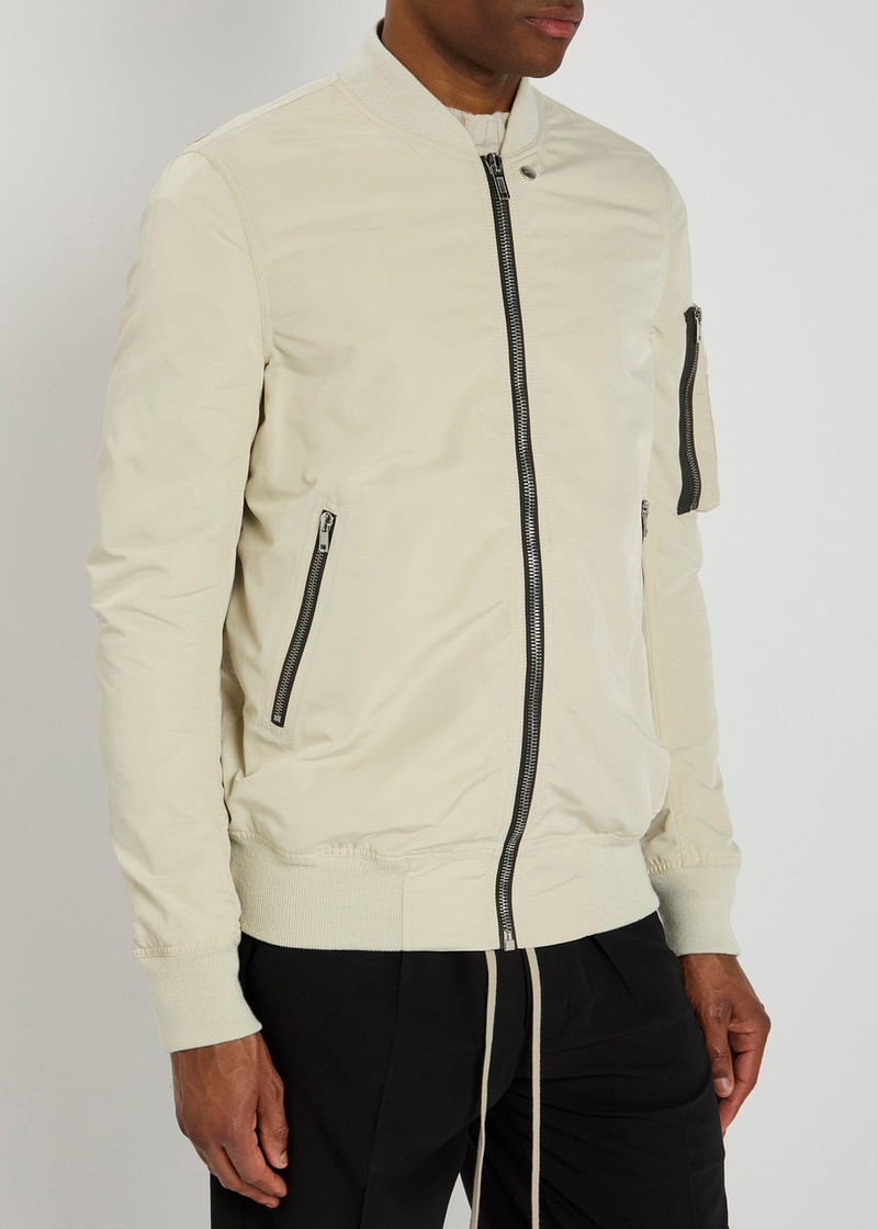 Rick Owens Rick Owens Classic Flight Shell Bomber Jacket outlook
