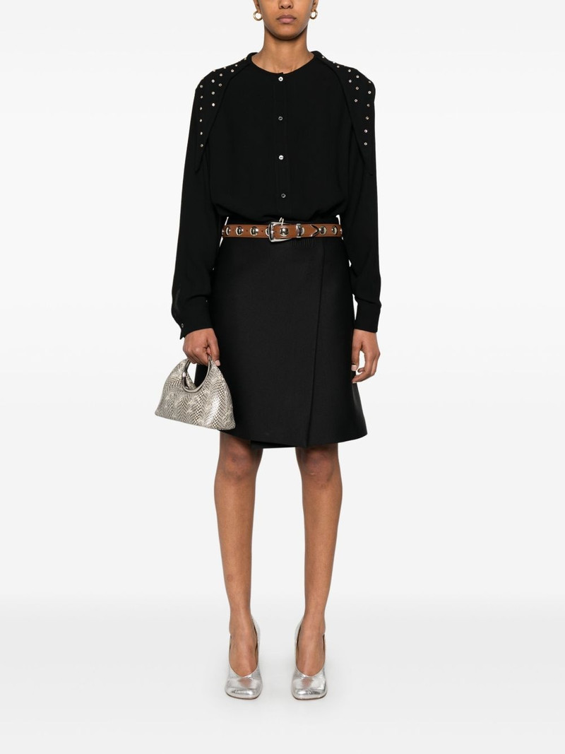 N°21 collarless shirt outlook