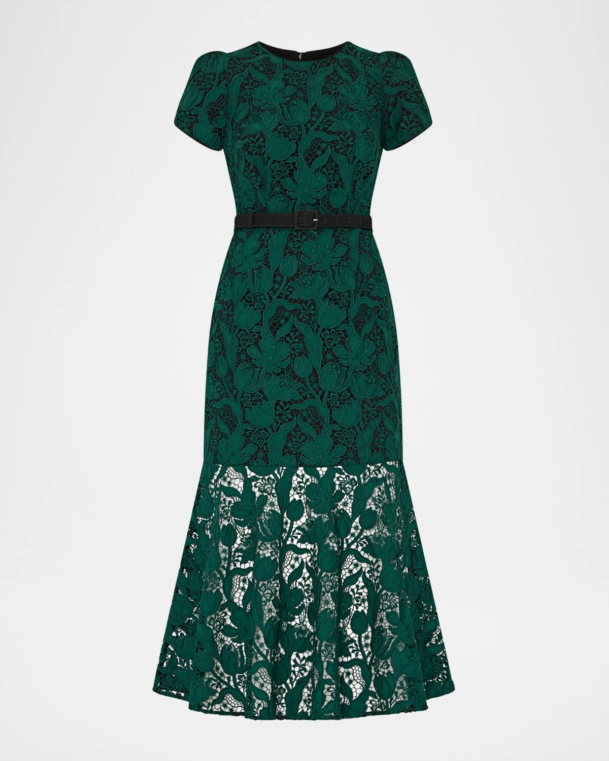 Tahlia Tulip Garden Lace Midi Dress - 1