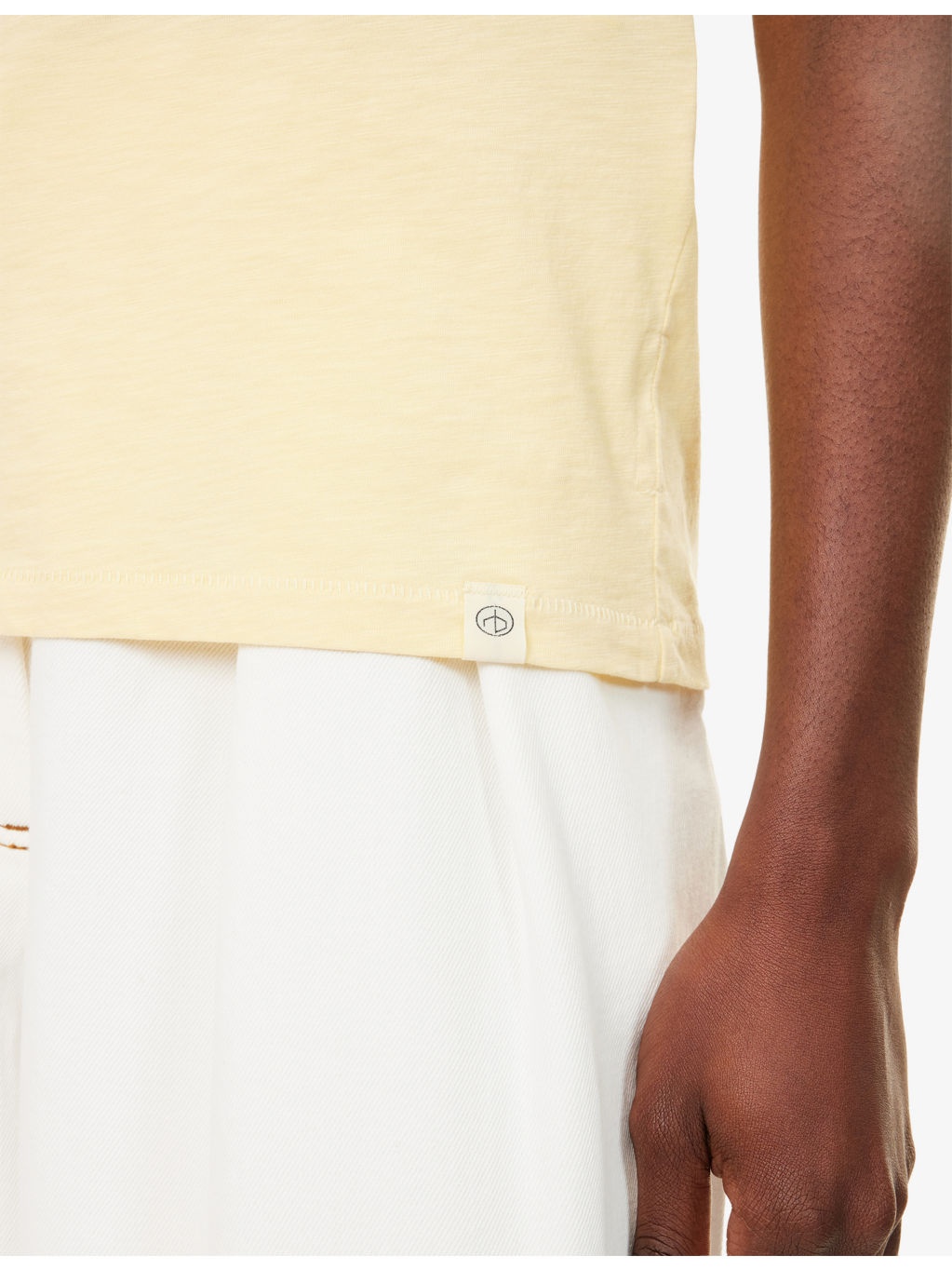 The Slub exposed-seams cotton T-shirt - 5
