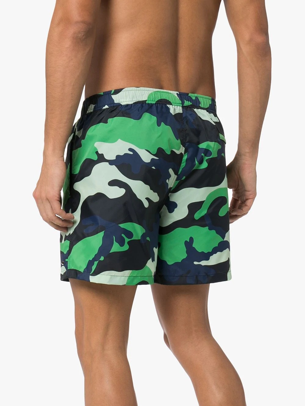 camouflage print swim shorts - 4