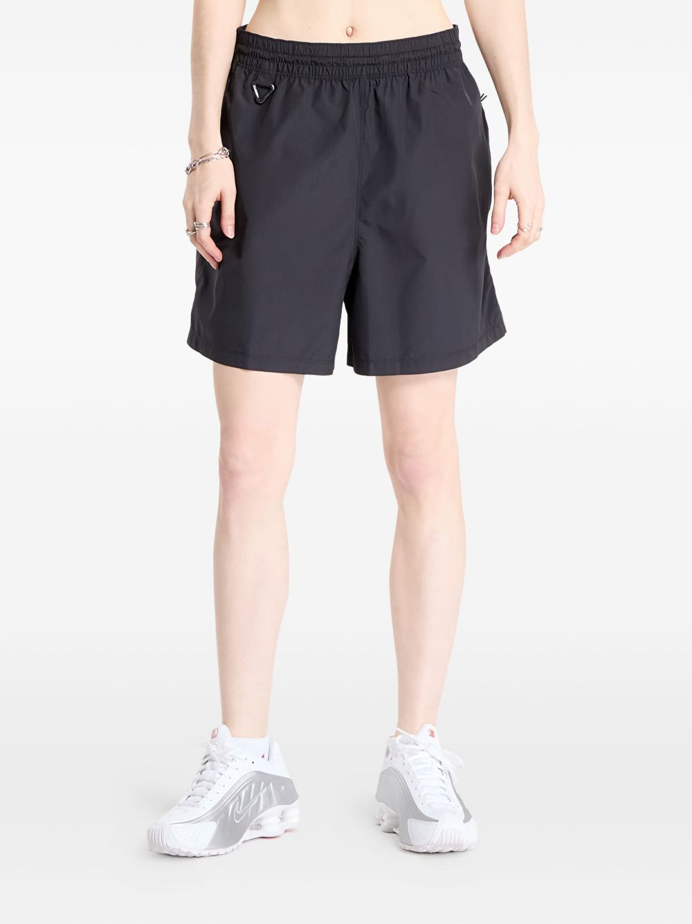 mid-rise ripstop shorts - 3