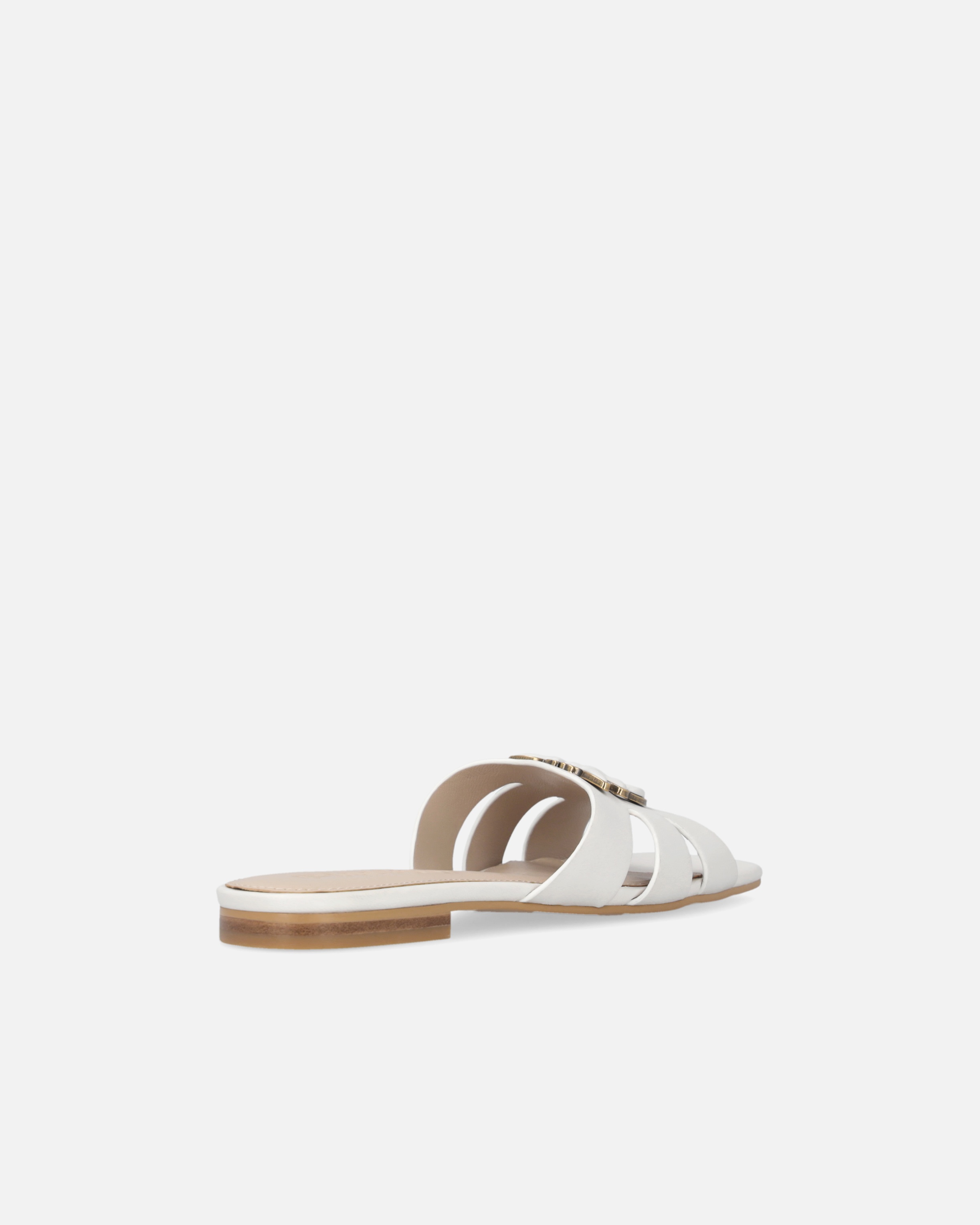 NAPPA LEATHER SLIP-ONS WITH BIRD LOGO - 3