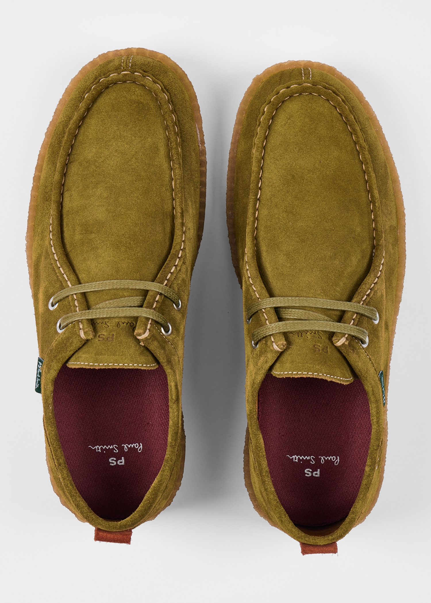 Khaki Suede 'Buster' Shoes - 4