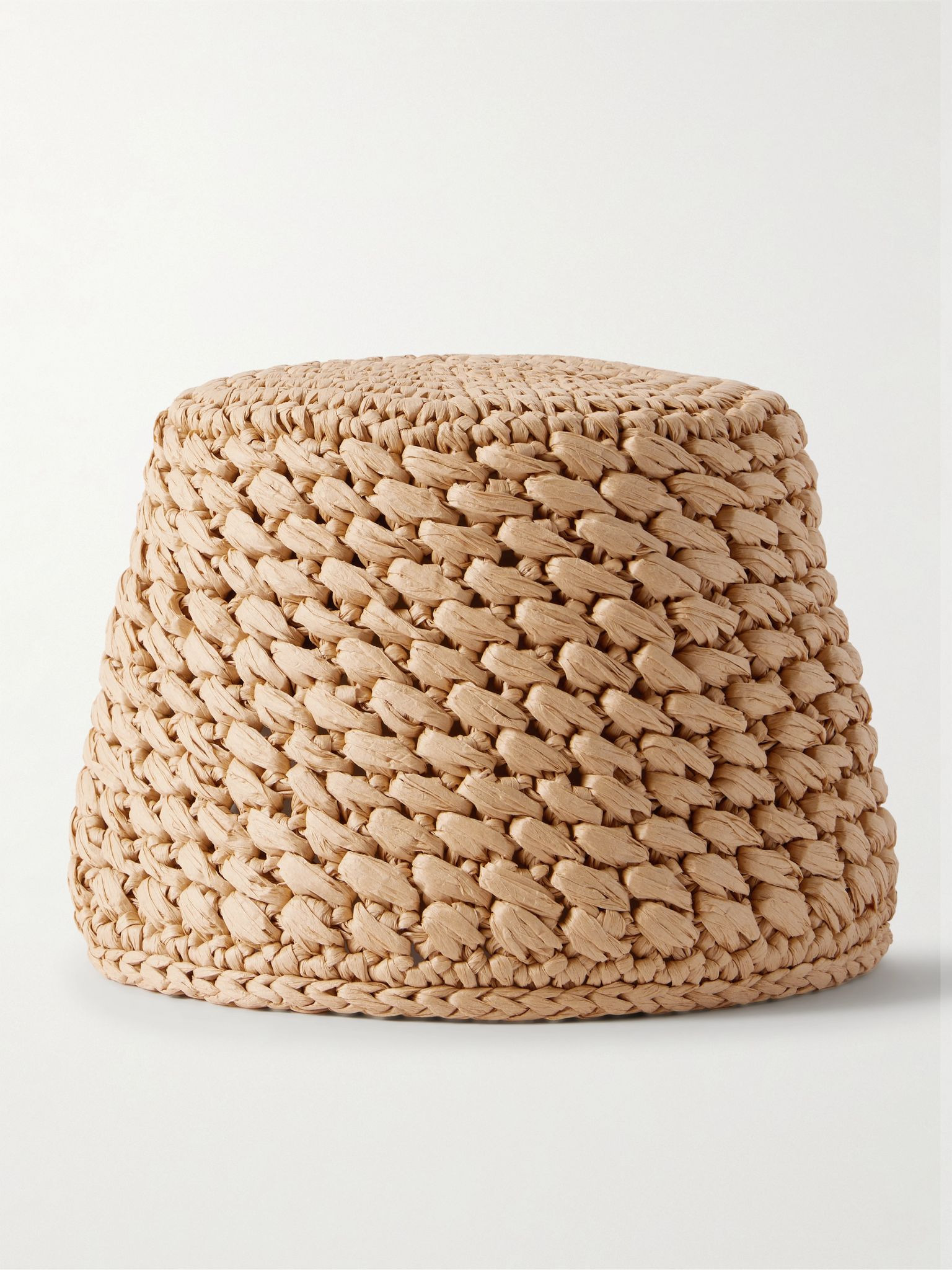 Jasmine raffia bucket hat Neutral - 1