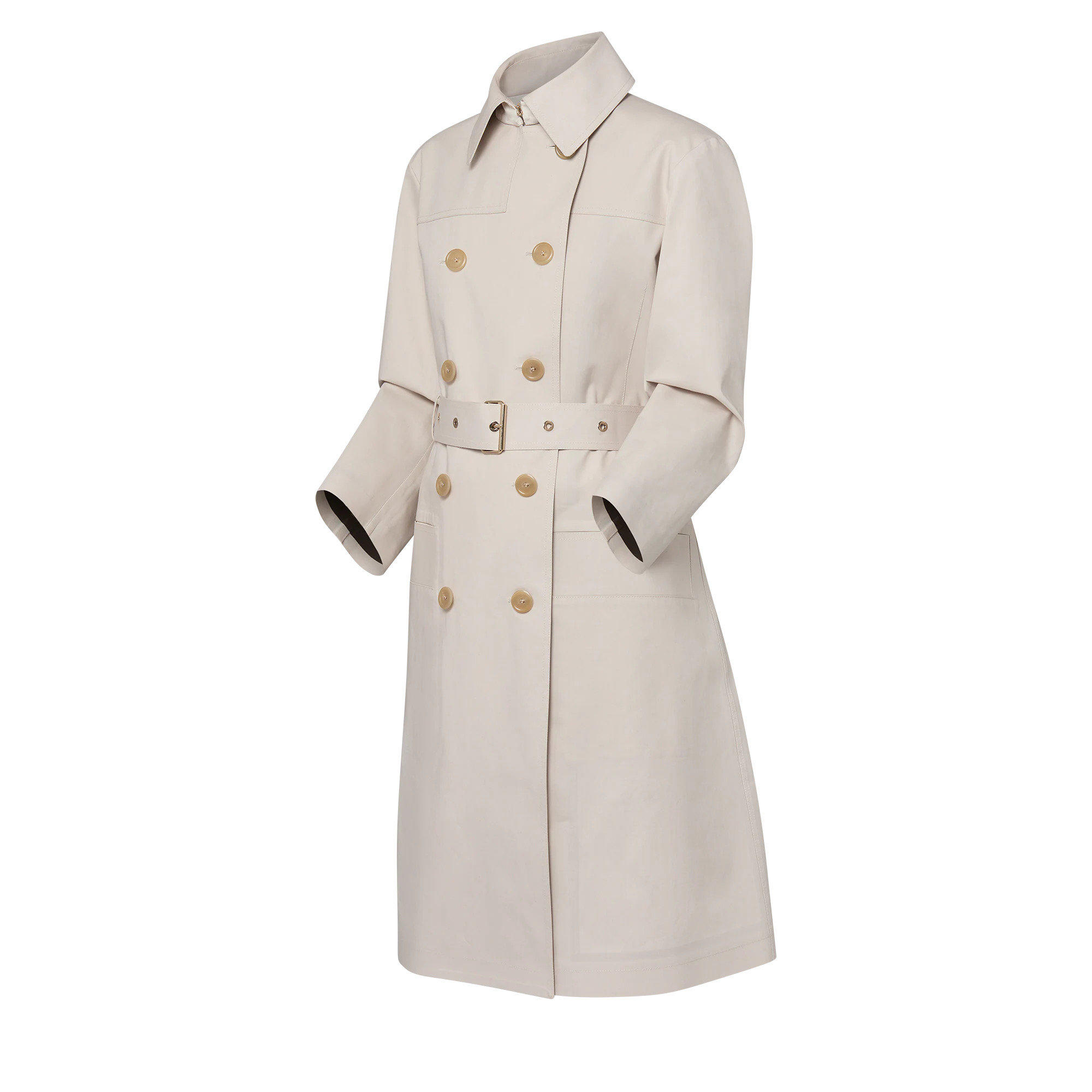 Monogram Accent Coat - 2