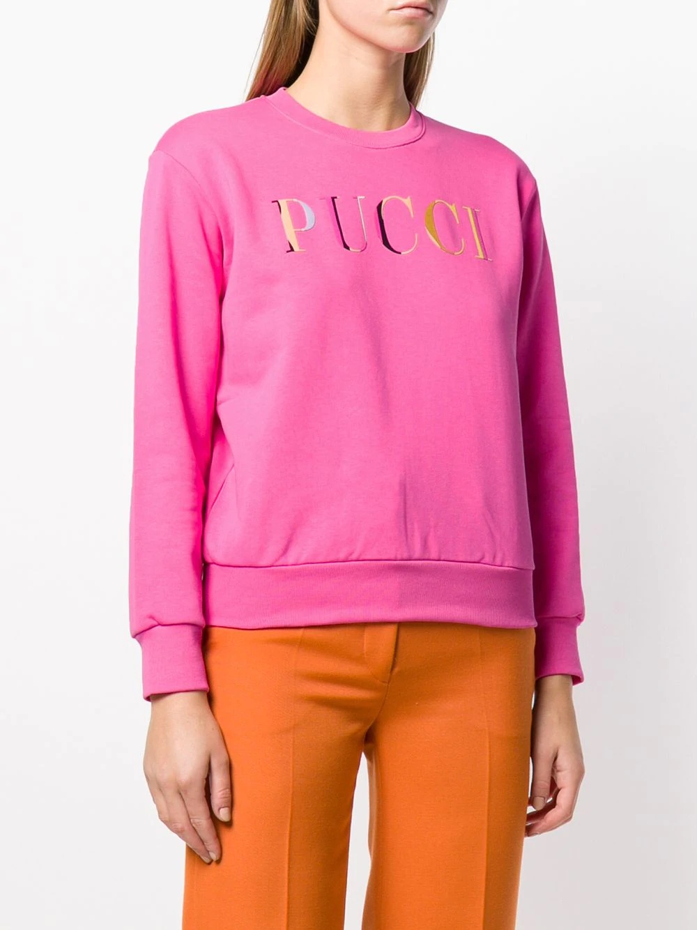 logo-print sweatshirt - 3