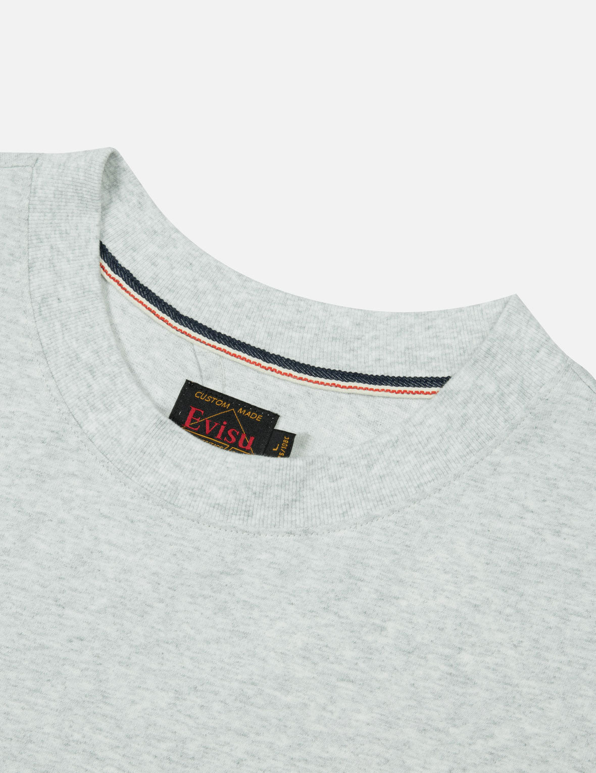 GODHEAD PRINT AND SEAGULL EMBROIDERY LOOSE FIT T-SHIRT - 10