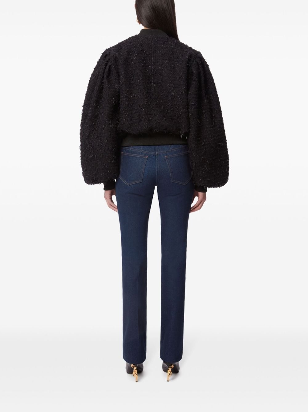 Cropped Bomber Jacket - 4