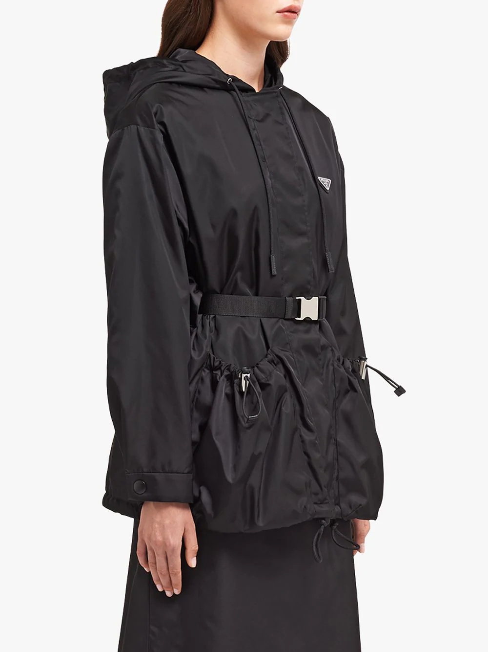 buckle-detail raincoat - 3