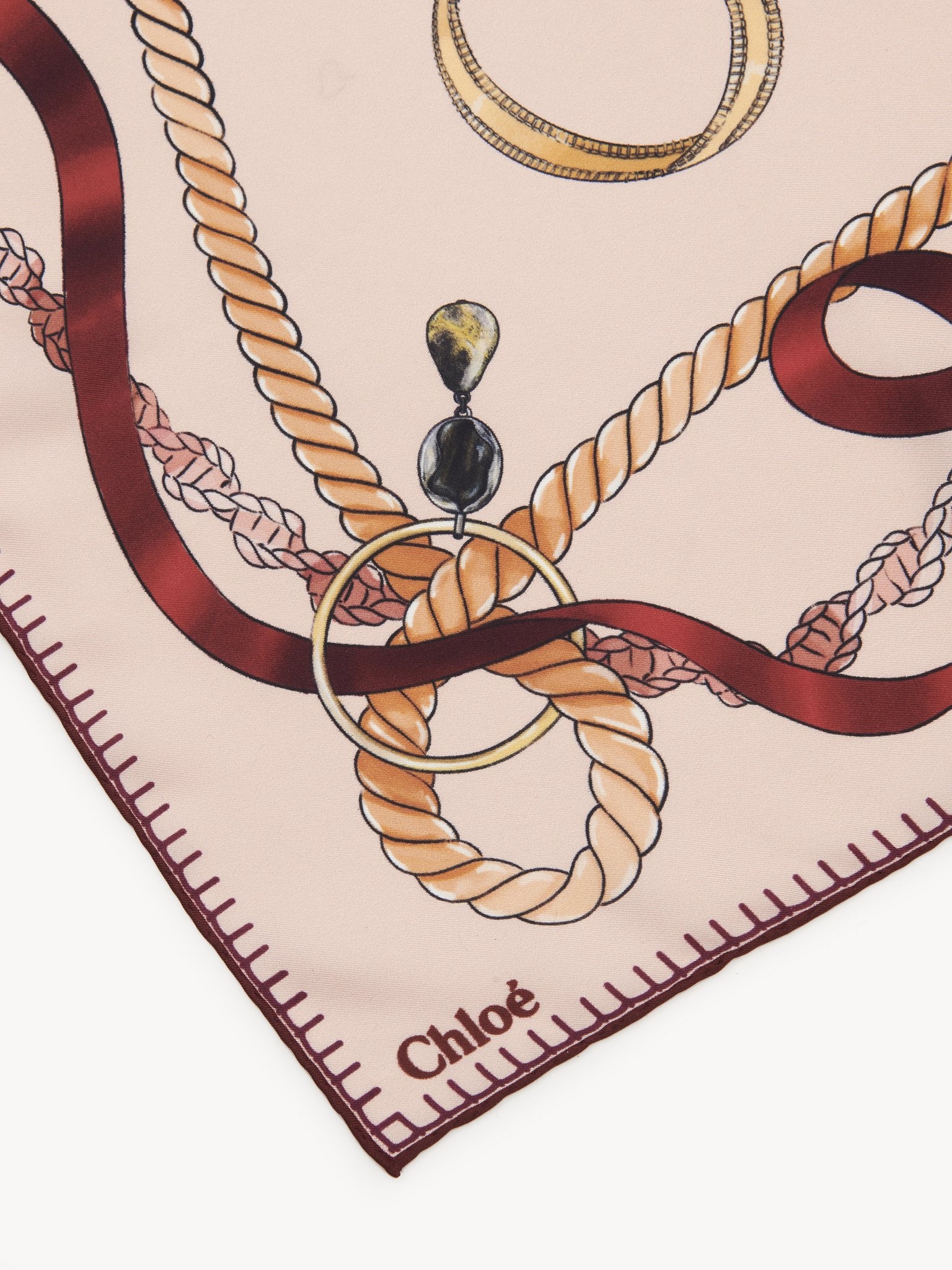 SQUARE SCARF IN SILK - 3