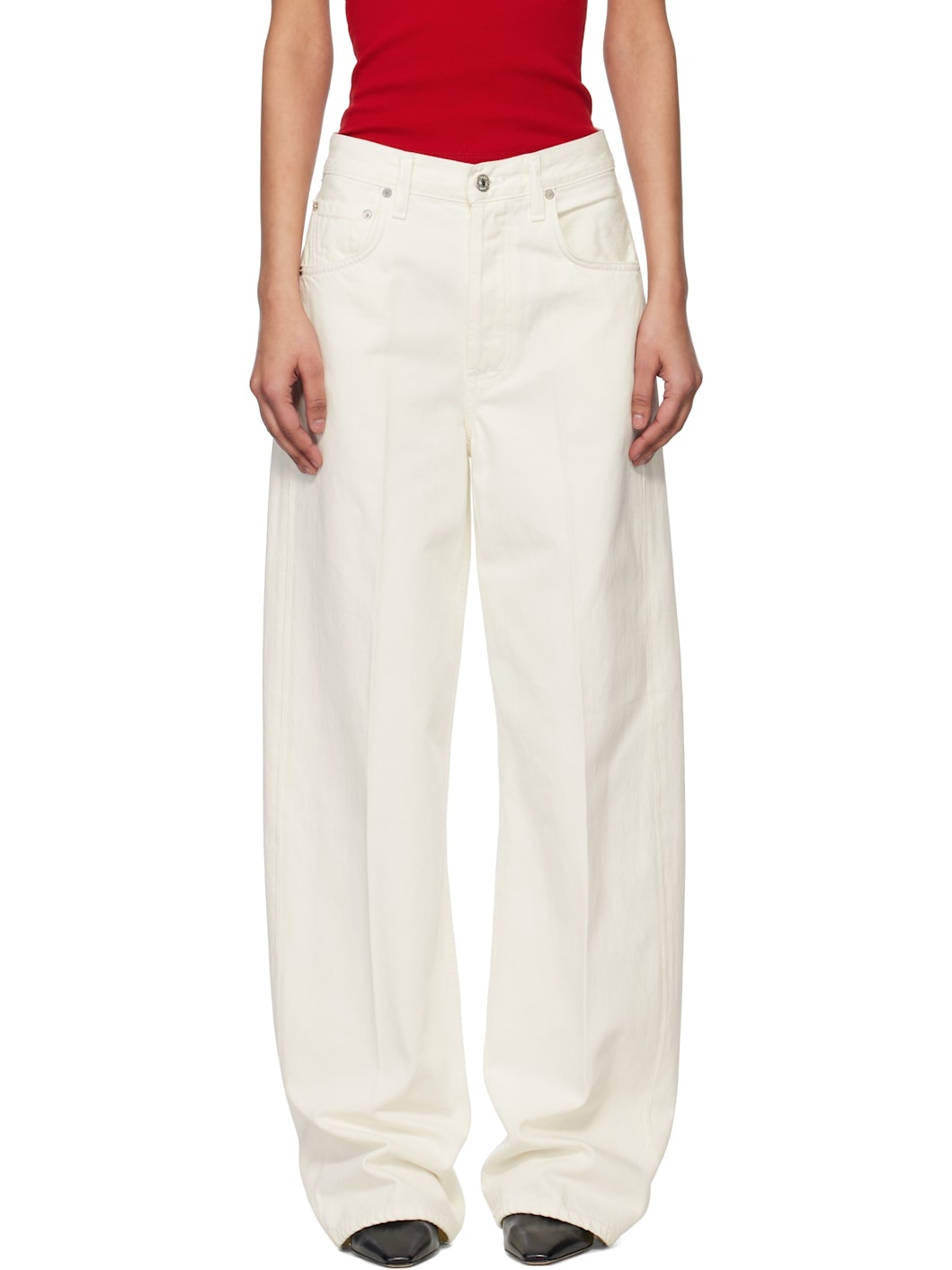 Off-White Ayla Baggy Jeans - 1