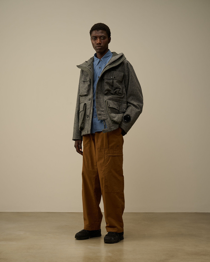 Shetland Twill Hooded Car Coat 7