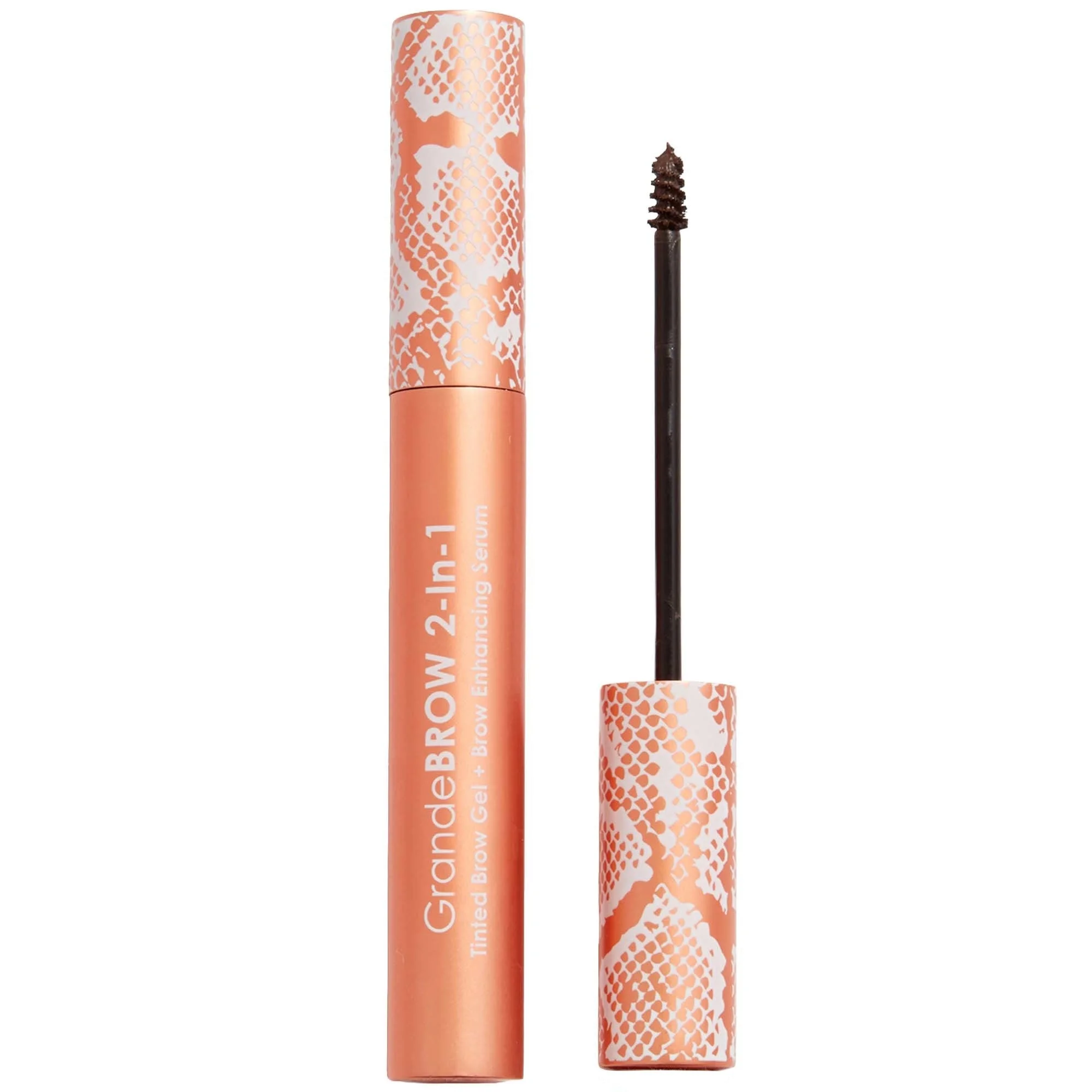 GRANDE Cosmetics GrandeBROW 2-in-1 Tinted Brow Gel and Brow Enhancing Serum - Dark - 1