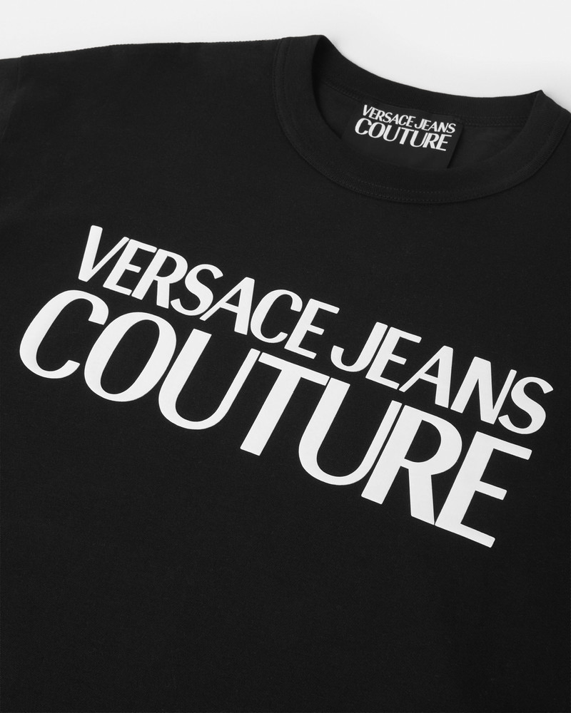 VERSACE JEANS COUTURE Printed Cotton-Jersey T-Shirt outlook