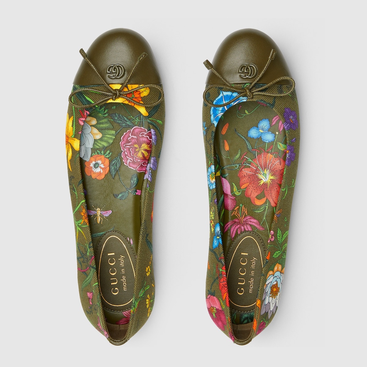 Women's printed ballet flat - 6
