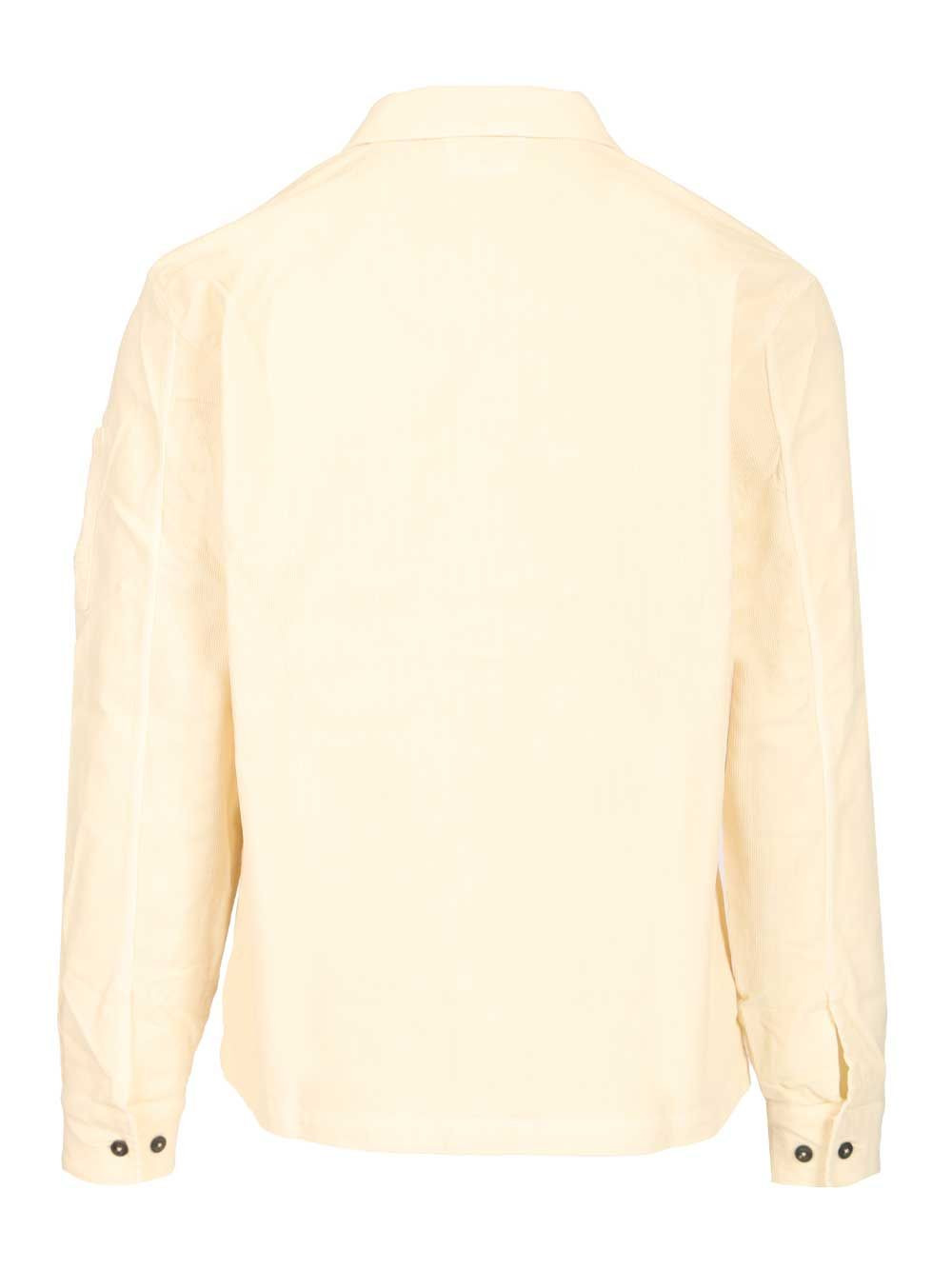 Overshirt In Stretch Velvet Shirts Green - 2