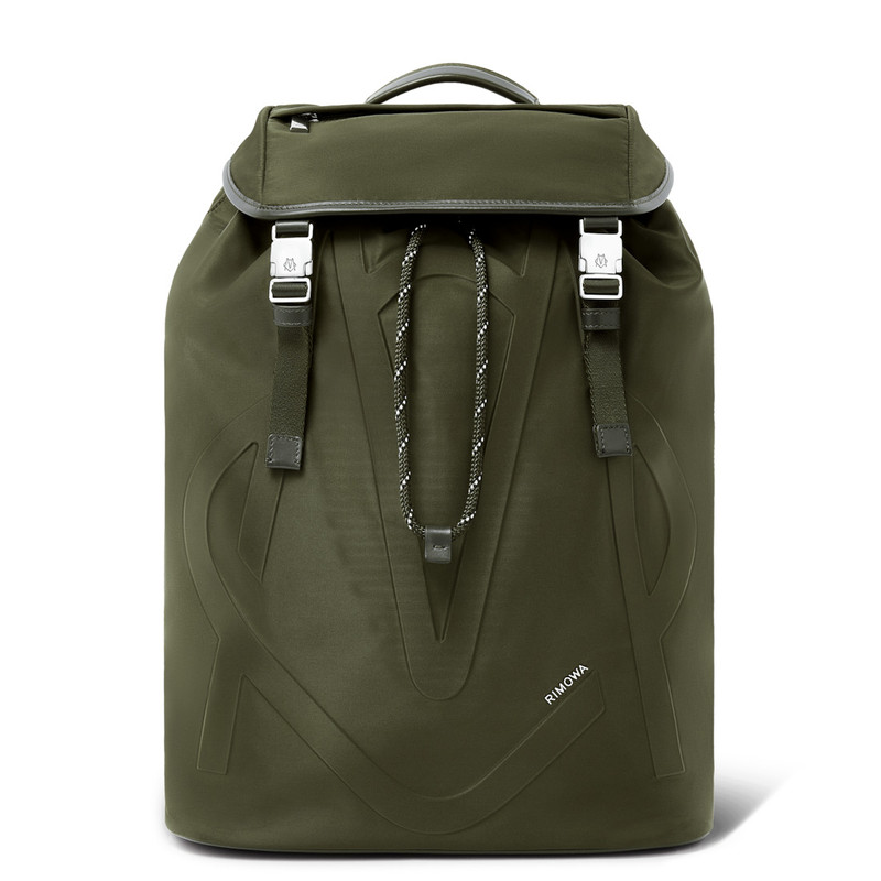 Signature - Nylon Flap Backpack Large 1