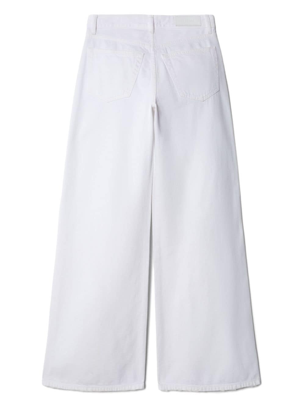 mid-rise wide-leg jeans - 5