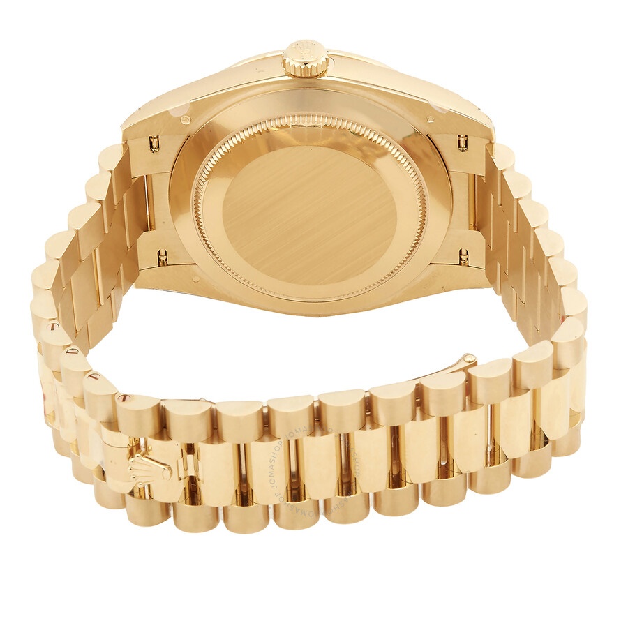 Rolex Day-Date 40 Diamond Paved Dial Men's 18kt Yellow Gold President Watch M228348rbr-0037 - 3